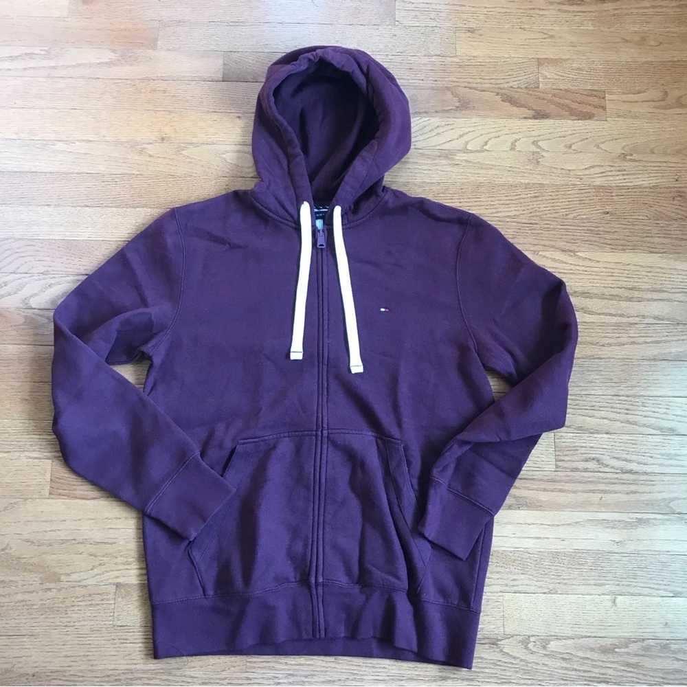 Tommy Hilfiger Fleece Full Zip Hooded Sweatshirt New With Tags